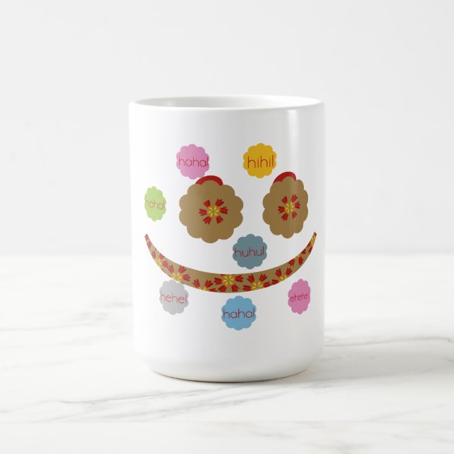 Laugh Smile Mug (Center)