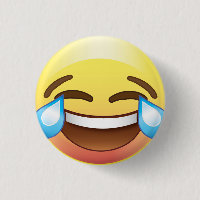 Laugh till you Cry, Tears of Happiness Emoji Pin