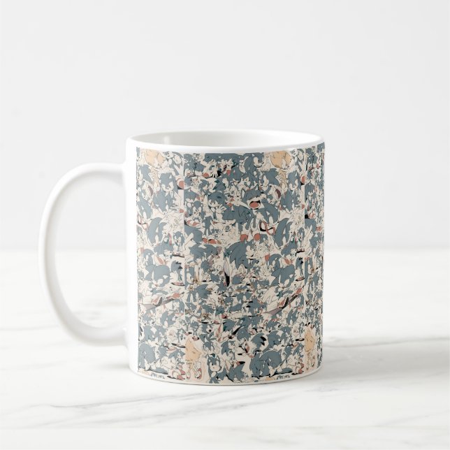 Laugh while sipping  coffee mug (Left)
