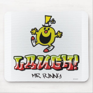 Laugh With Mr. Funny Mouse Pad