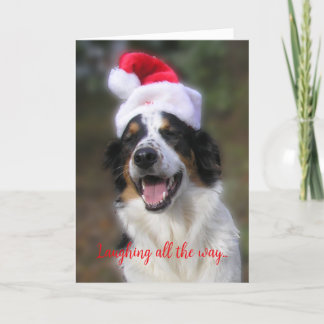 "Laughing all the way..." Card