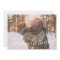 Laughing All the Way Script Christmas Photo Card