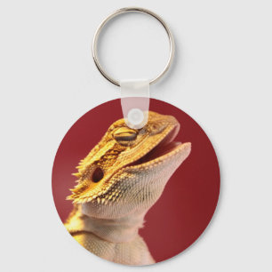 Laughing Bearded Dragon Key Ring
