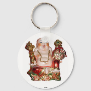 Laughing Buddha Keychain