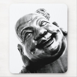 Laughing Buddha Mouse Pad