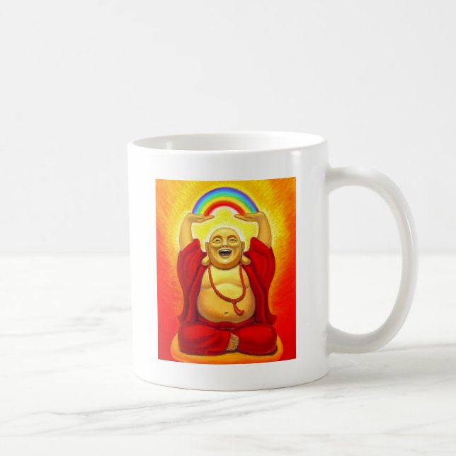 Laughing Buddha Mug (Right)