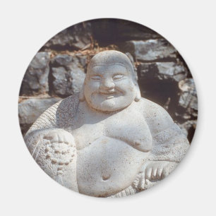 Laughing Buddha Statue Magnet