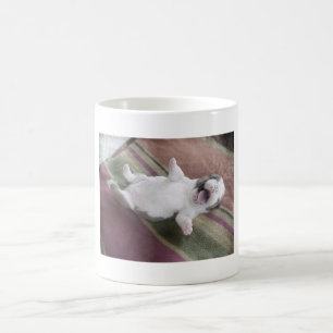 Laughing Bulldog Puppy Coffee Mug