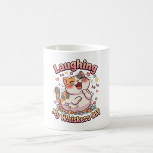 Laughing Cat Whiskers Off Coffee Mug