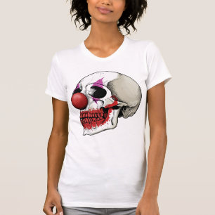 Laughing Clown Skull - Fate Until Death T-Shirt