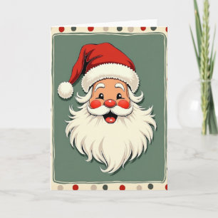 Laughing Elder Face Card