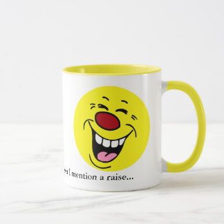 Laughing Face Grumpey Mug