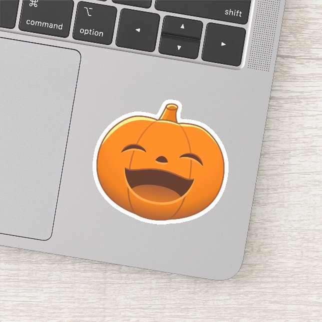 Laughing Halloween Pumpkin (Detail)