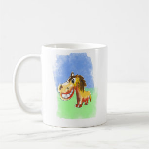 Laughing Horse Coffee Mug