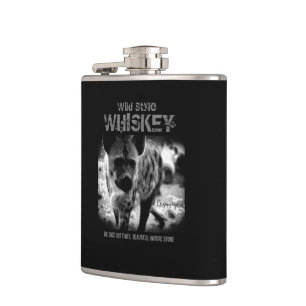 Laughing Hyena:Flask Hip Flask