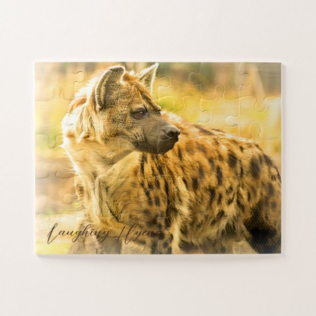 Laughing Hyena Jigsaw Puzzle (Horizontal)