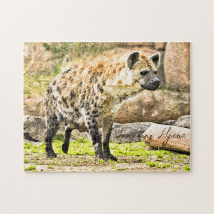 Laughing Hyena Jigsaw Puzzle