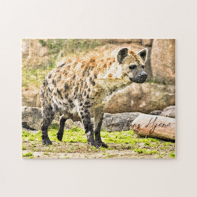 Laughing Hyena Jigsaw Puzzle (Horizontal)