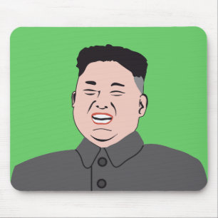 Laughing Kim Jong-un Mouse Pad