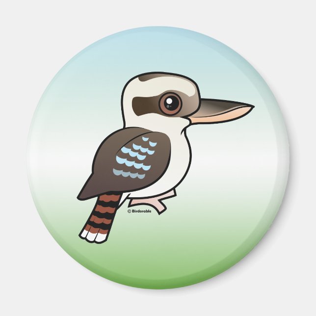 Laughing Kookaburra Magnet (Front)
