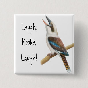 Laughing Kookaburra Pin