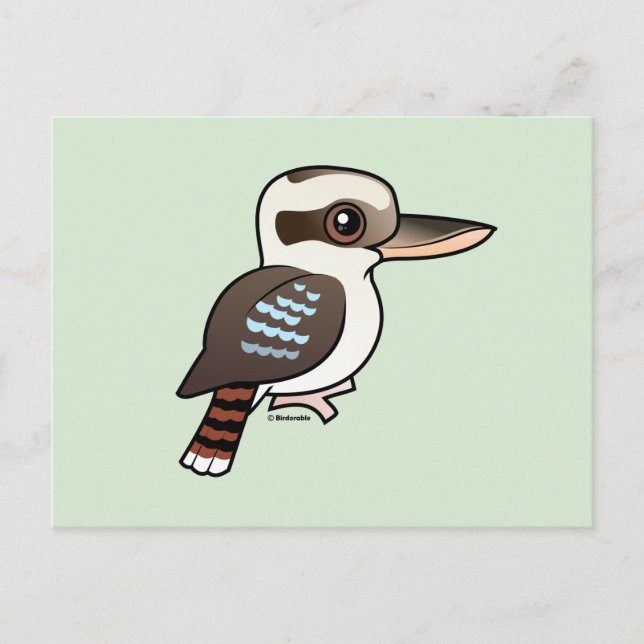 Laughing Kookaburra Postcard (Front)