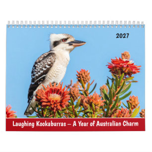 Laughing Kookaburras – A Year of Australian Charm Calendar