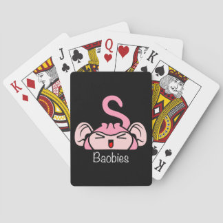 Laughing Monkey Playing Cards