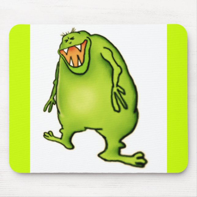 Laughing Monster Mousepad (Front)