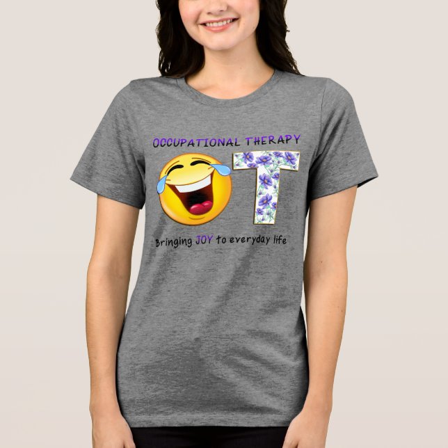Laughing OT Tri-Blend Shirt (Front)