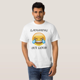 Laughing Out Loud Emoji T-shirt