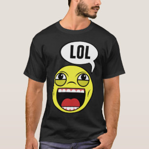 Laughing Out Loud Face  T-Shirt