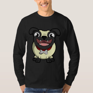 Laughing Pug Premium Scoop T-Shirt 468