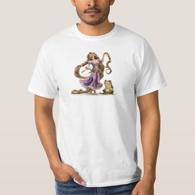 Laughing Rapunzel T-Shirt (Front)