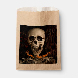 Laughing Skeleton Halloween  Favour Bag