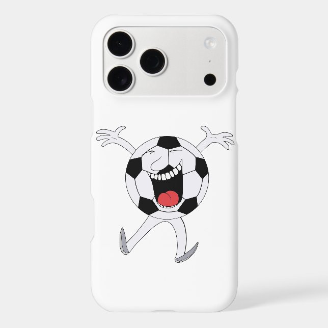 Laughing Soccer Ball Mascot (Back)
