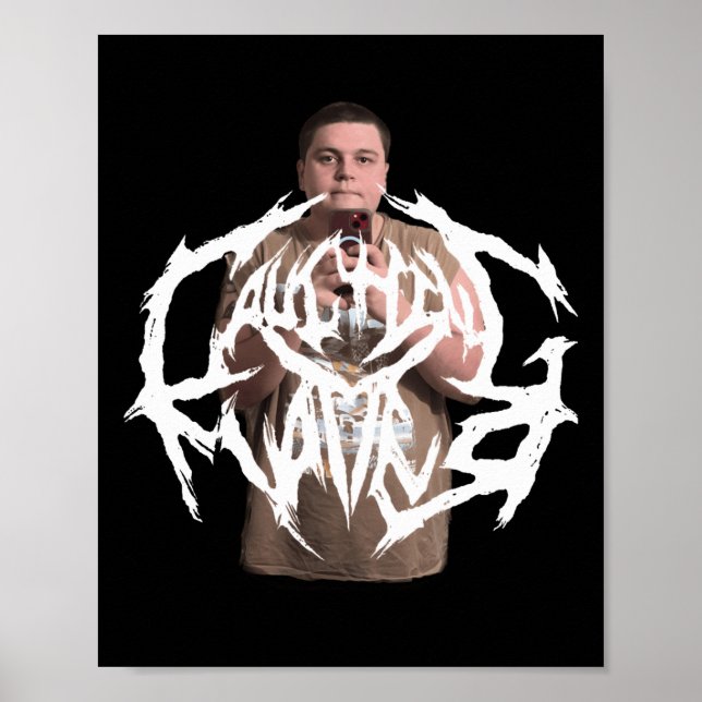Laughing Sticker  Poster (Front)