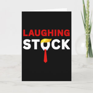 Laughing Stock Anti-trump Halloween Santa Costume Card