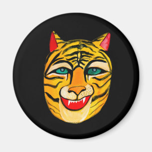Laughing Tiger Watercolor CUSTOMIZE IT Magnet