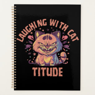 Laughing with Cat-titude Planner