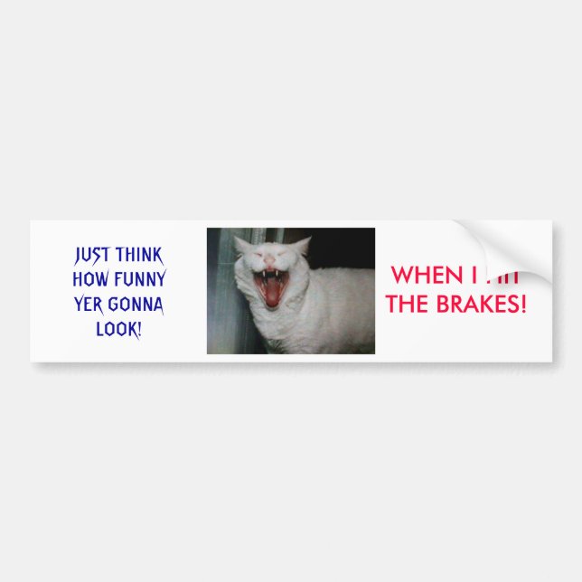 LaughMyFucckinAzzOff Bumper Sticker (Front)