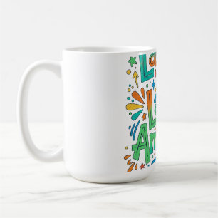 Laughs in Large Amounts – Funny Humour Graphic T-S Coffee Mug