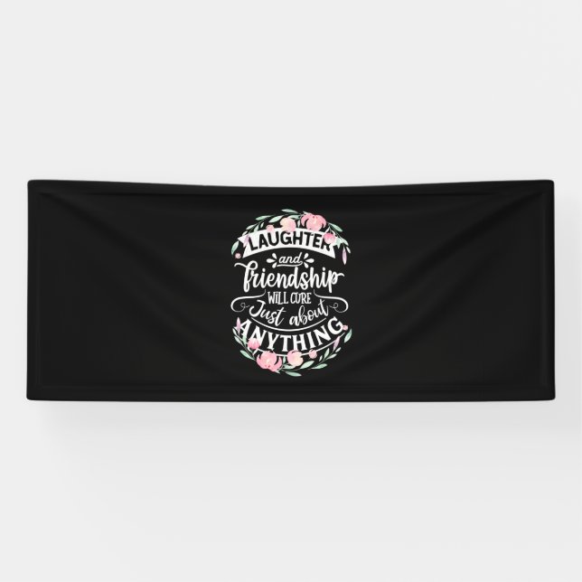 Laughter And Friendship Banner (Horizontal)