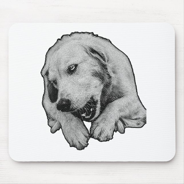 Laughter At The Worktable Mouse Pad (Front)