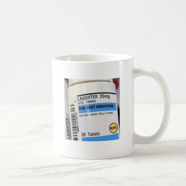Laughter is the Best Medicine Coffee Mug (Right)