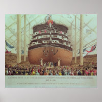 Launch of H.M.S. Royal Albert, Screw Steamer