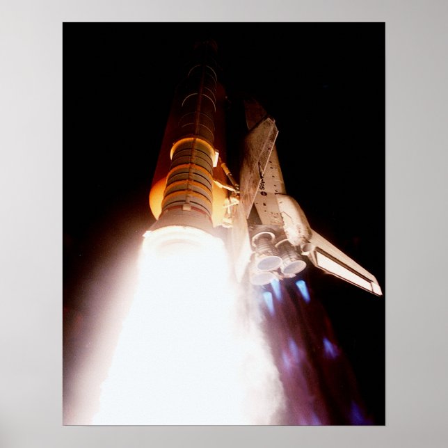 Launch of Space Shuttle Atlantis (STS-101) Poster (Front)