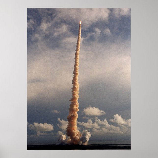 Launch of Space Shuttle Atlantis (STS-106) Poster (Front)
