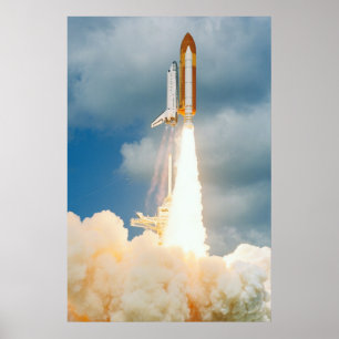 Launch of Space Shuttle Discovery (STS-114) Poster