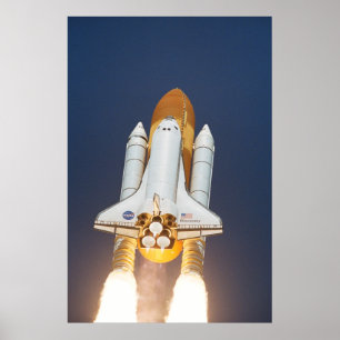 Launch of Space Shuttle Discovery (STS-114) Poster